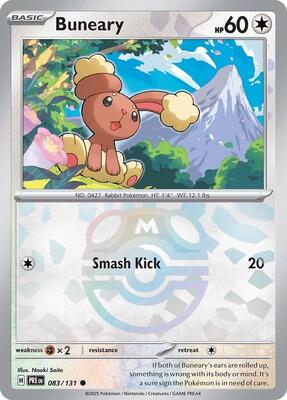 Buneary (Master Ball Pattern) card from SV: Prismatic Evolutions