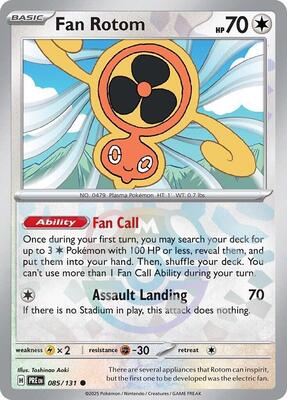 Fan Rotom (Master Ball Pattern) card from SV: Prismatic Evolutions