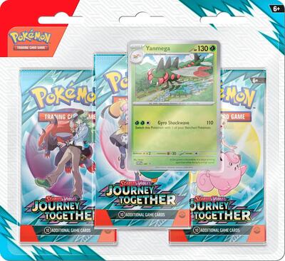 Journey Together 3 Pack Blister [Yanmega] card from SV09: Journey Together