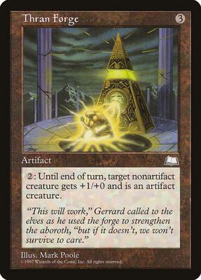 Thran Forge card from Weatherlight