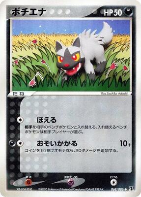 Poochyena card from Holon Research Tower