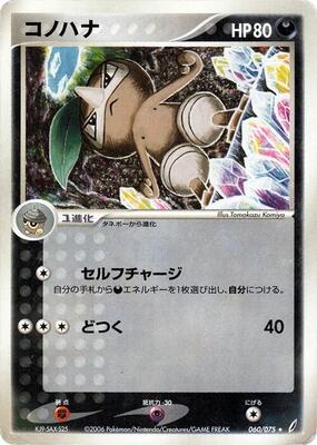 Nuzleaf card from Miracle Crystal