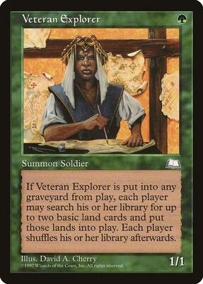 Veteran Explorer card from Weatherlight