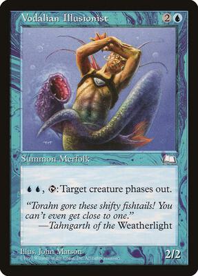 Vodalian Illusionist card from Weatherlight