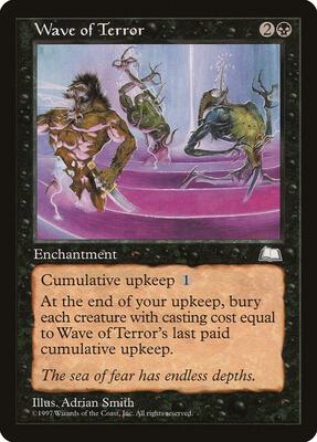 Wave of Terror card from Weatherlight