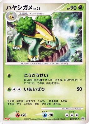 Grotle - 034/DP-P card from DP-P Promotional cards