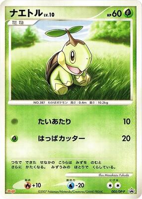 Turtwig - 005/DP-P card from DP-P Promotional cards