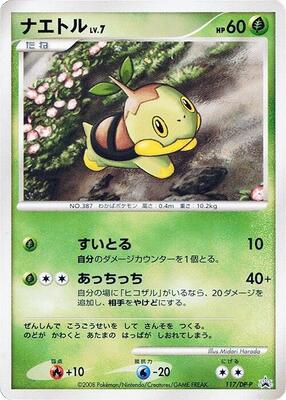 Turtwig - 117/DP-P card from DP-P Promotional cards