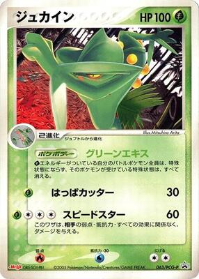 Sceptile - 063/PCG-P card from PCG-P Promotional cards