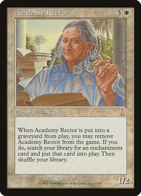 Academy Rector card from Urza's Destiny