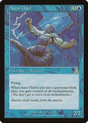 Aura Thief card from Urza's Destiny