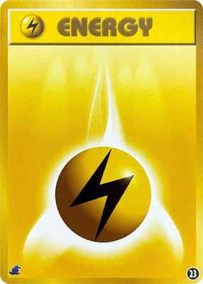 Basic Lightning Energy - 23 card from Intro Pack Neo (Totodile)