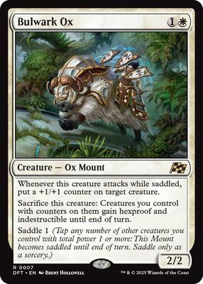 Bulwark Ox card from Aetherdrift