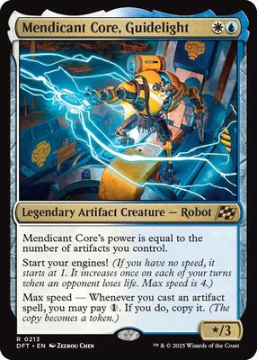 Mendicant Core, Guidelight card from Aetherdrift