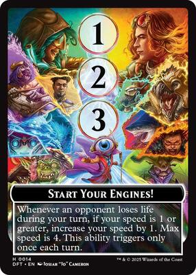 Start Your Engines! // Max Speed card from Aetherdrift