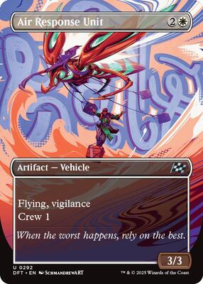 Air Response Unit (Borderless) card from Aetherdrift