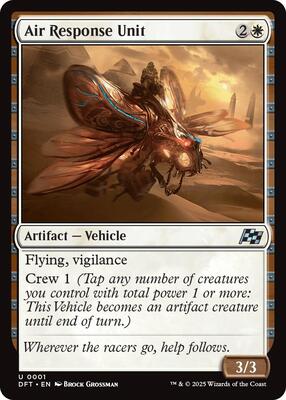 Air Response Unit card from Aetherdrift