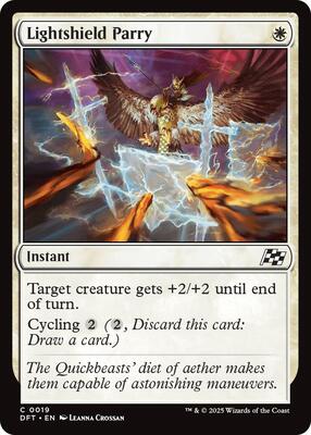 Lightshield Parry card from Aetherdrift