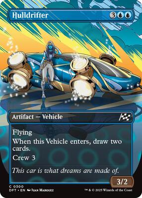 Hulldrifter (Borderless) card from Aetherdrift