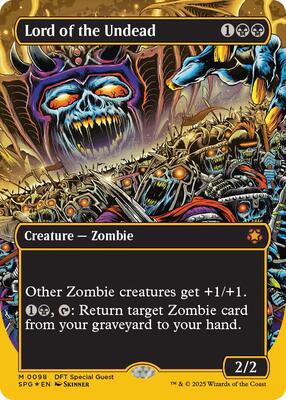 Lord of the Undead (Borderless) (First-Place Foil) card from Special Guests