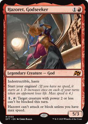 Hazoret, Godseeker card from Aetherdrift