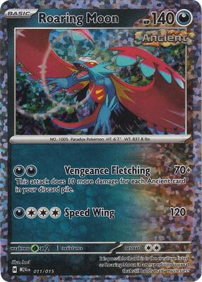 Roaring Moon card from McDonald's Promos 2024