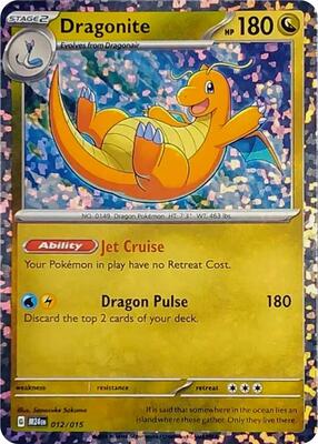 Dragonite card from McDonald's Promos 2024