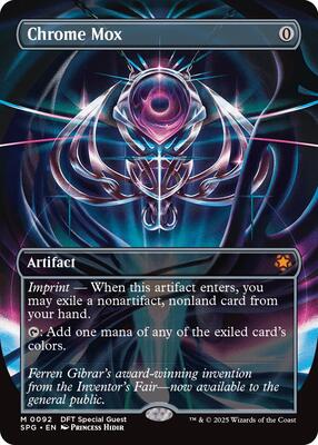 Chrome Mox (Borderless) card from Special Guests