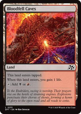 Bloodfell Caves card from Aetherdrift