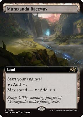Muraganda Raceway (0426) (Extended Art) card from Aetherdrift