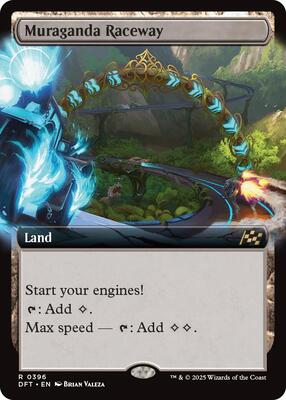 Muraganda Raceway (0396) (Extended Art) card from Aetherdrift