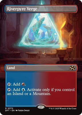 Riverpyre Verge (Borderless) card from Aetherdrift