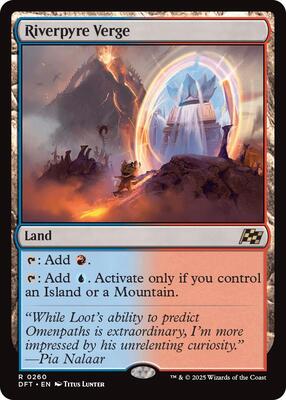 Riverpyre Verge card from Aetherdrift