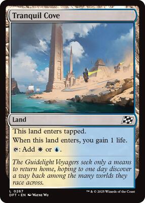 Tranquil Cove card from Aetherdrift