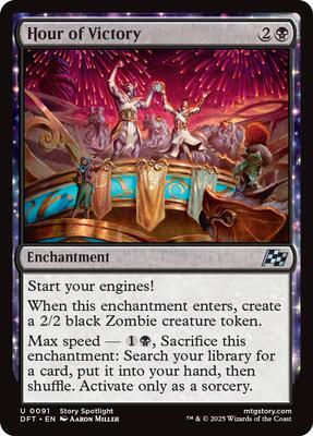 Hour of Victory card from Aetherdrift