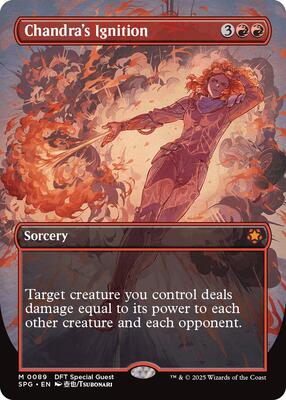 Chandra's Ignition (Borderless) card from Special Guests