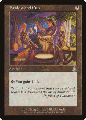 Braidwood Cup card from Urza's Destiny