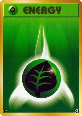 Basic Grass Energy - 4 card from Intro Pack (Bulbasaur)