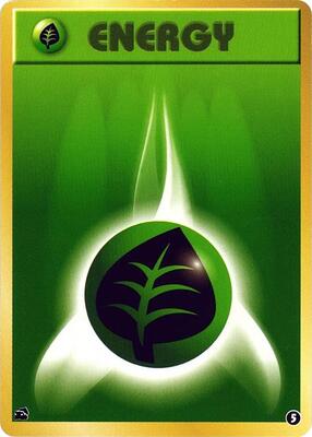 Basic Grass Energy - 5 card from Intro Pack (Bulbasaur)