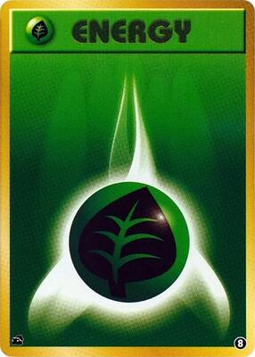 Basic Grass Energy - 8 card from Intro Pack (Bulbasaur)