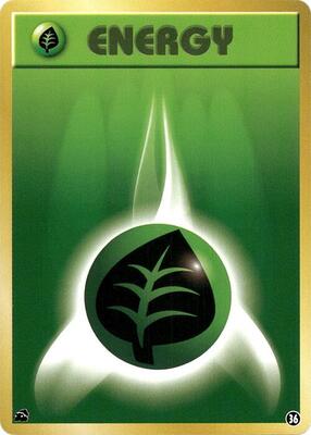 Basic Grass Energy - 36 card from Intro Pack (Bulbasaur)