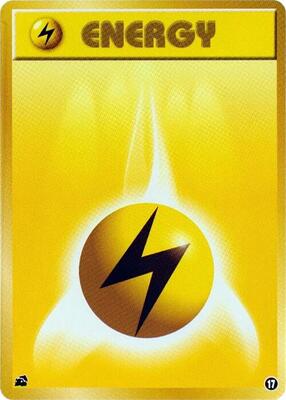 Basic Lightning Energy - 17 card from Intro Pack (Bulbasaur)