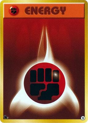 Basic Fighting Energy - 12 card from Intro Pack (Squirtle)