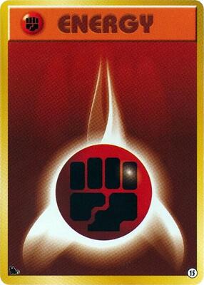 Basic Fighting Energy - 15 card from Intro Pack (Squirtle)
