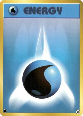Basic Water Energy - 36 card from Intro Pack (Squirtle)
