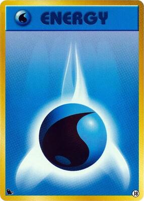 Basic Water Energy - 38 card from Intro Pack (Squirtle)
