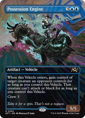 Possession Engine (Borderless) card from Aetherdrift