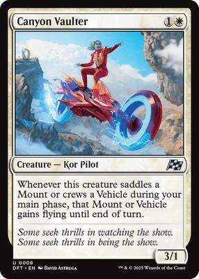 Canyon Vaulter card from Aetherdrift