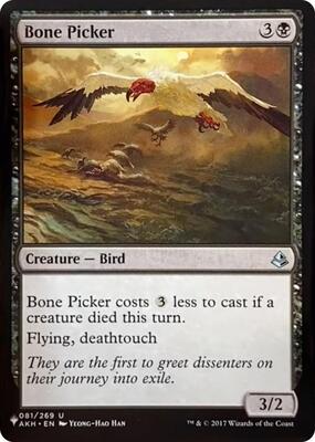 Bone Picker card from The List Reprints