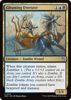 Gleaming Overseer card from Commander: Aetherdrift